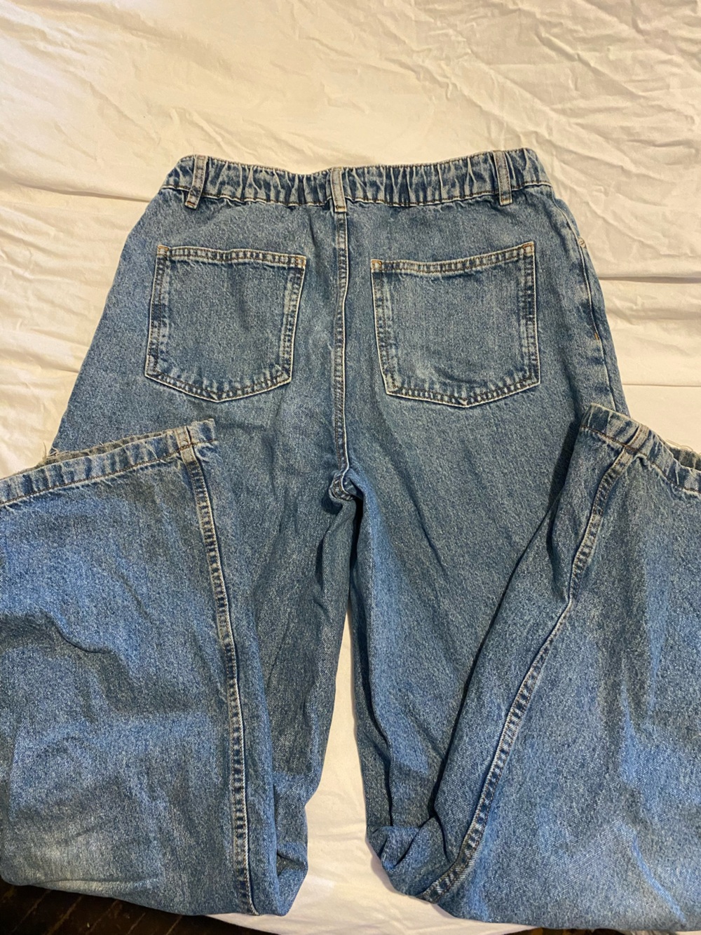 ASOS Relaxed Fit Light Blue Denim Jeans